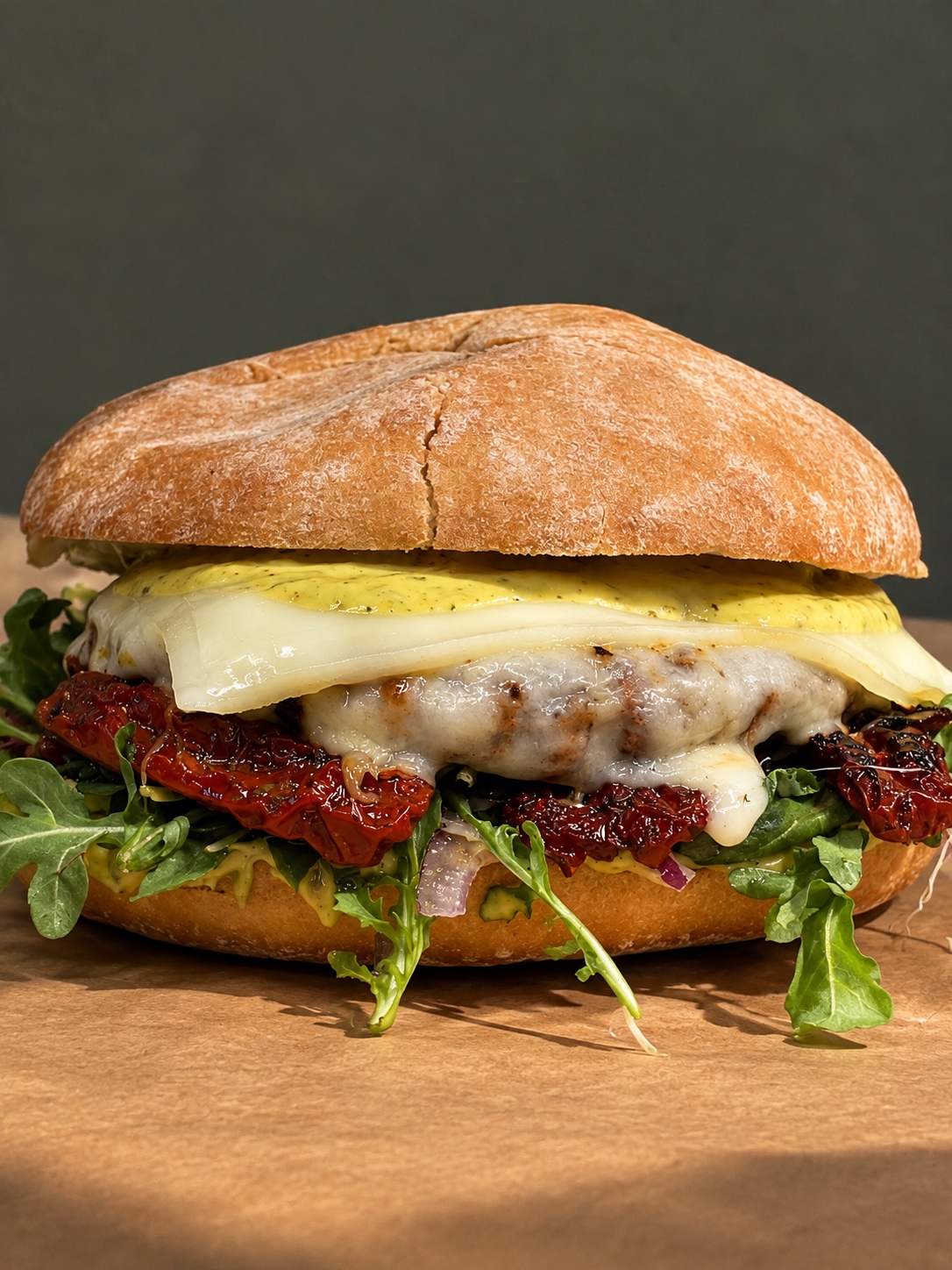 Burger généreux de La Pause d'Angel